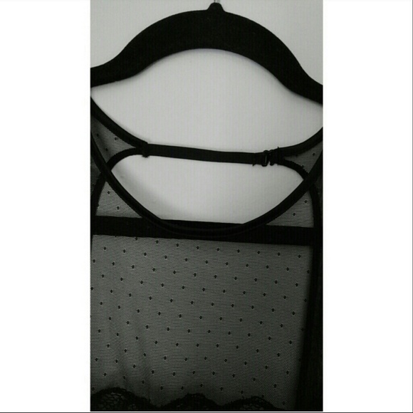 H&M Black Mesh And Lace Bodysuit - Picture 5 of 5
